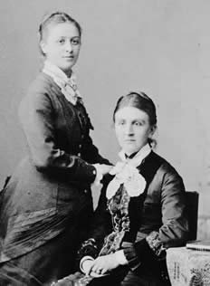Schwestern Ottilie Goerke, geb. Eckhardt und Marie Lemke, geb. Eckhardt 