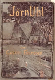 Einbandtitel 'Jörn Uhl' von Gustav Frenssen, Berlin, G. Grote'sche Verlagsbuchhandlung 1903