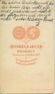 Portrait: Mondel&Jacob, Wiersbaden, Rckseite