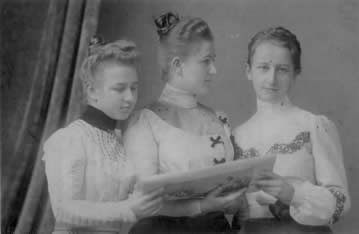 Ottilie, Marie und Elisabeth Lemke